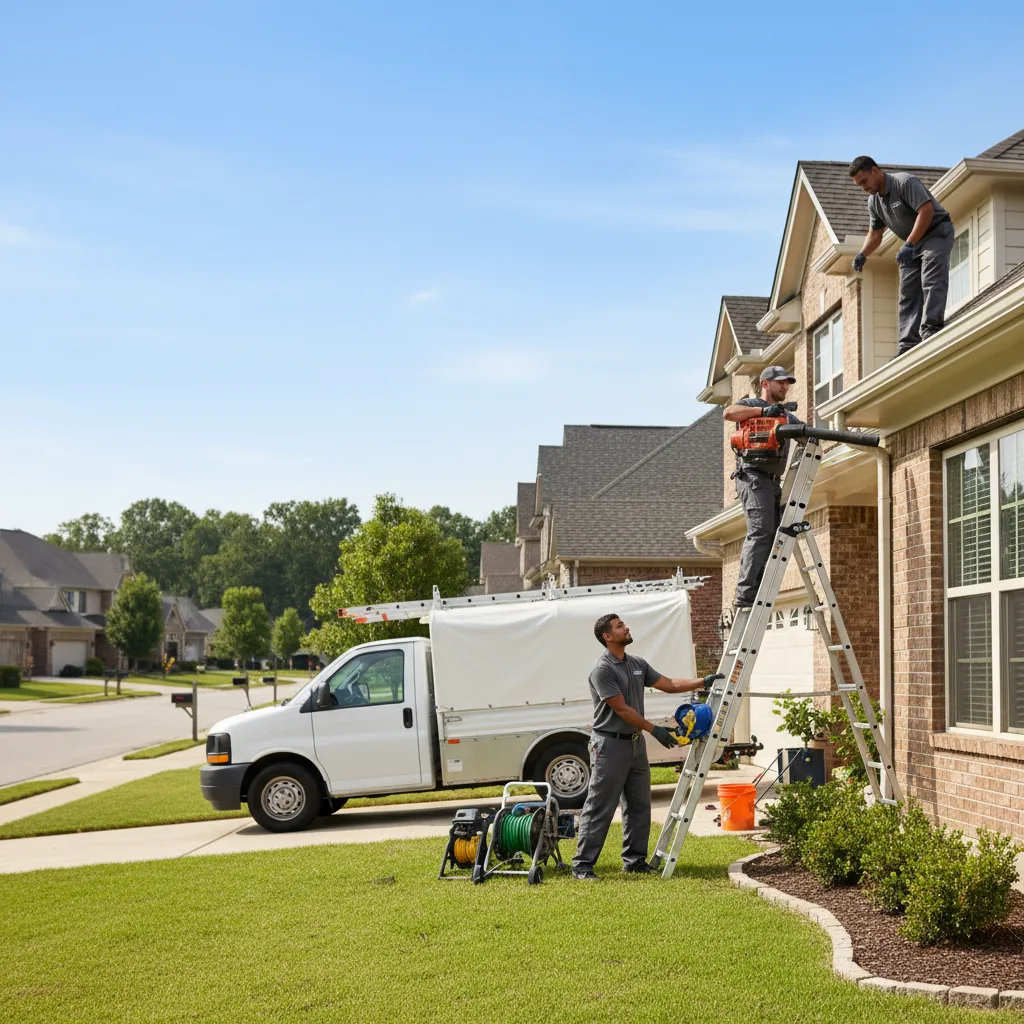 Home Gutter Service in De Soto, KS near me